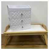188Lap table & table Top drawer organizer