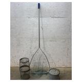 Fishing Net & Minnow Buckets