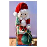 Santa in Chimney Nutcracker
