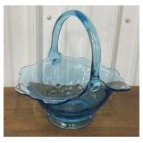 Tiara Indiana Glass "Blue Duchess" (Fleur-de-Lis)