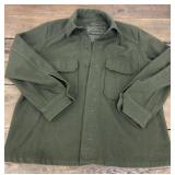 Military Jacket, C. 1952. 85% wool, Size