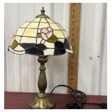 Faux stain glass lamp *plastic