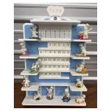Pillsbury Dough Boy Calendar w/figures- Danbury