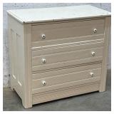 3 Drawer Painted Dresser 29/16/27