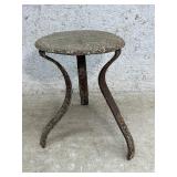 Iron Milk Stool