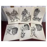 6 Sports Prints