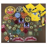 Boy Scout patches, bandannas etc