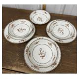 Limoges plates and bowls