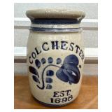 Pottery Crock, Colchester blue print