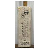 Whitney Point NY, Agway, metal thermometer