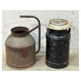 Milk Can & Cream Separator