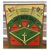 Tin tavern game sign/board - double sided