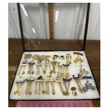 Lions Club pins- with display case included
