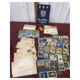 Ephemera stamps, postcards etcï¿½
