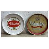 Schaefer & Schmidtï¿½s Beer Trays (tin)