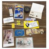 New York State road map, postcards, Pennies etc