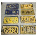 Pennsylvania License Plates (8)