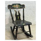 Stenciled Childï¿½s Rocker