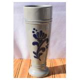 Vintage German Stoneware Flower Pilsner