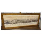Armenian Convent Jerusalem framed double sided