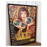 Cher Live in Concert poster- framed