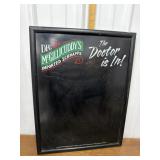 Dr. McGillicuddyï¿½s paint board