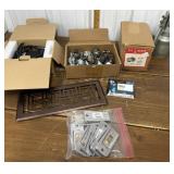 Paint gun, scrapers, heater cover, castors, flood