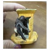 Occupied Japan Black Americana outhouse figure