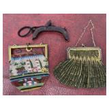Beaded purses - project, micro beading