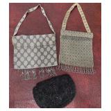 Victorian beaded purses