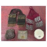Beaded change purses, compact etcï¿½