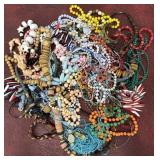 Costume jewelry necklaces and bracelets