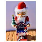 Santa Countdown Nutcracker