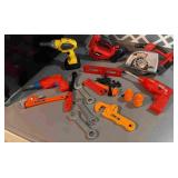 Kids play tools