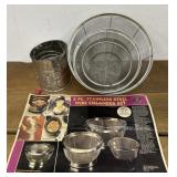 3pc stainless Steel Colander Set. Bromwellï¿½s