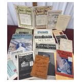 Music ephemera