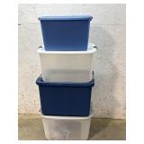 4 Storage Totes