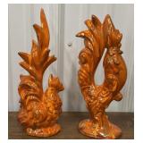MCM rooster abs hen figures