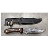 Knife w/ sheath- made in Pakistan