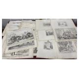 Early Political satires prints - etchings