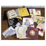 Assorted ephemera- 1976 US Army Reference book,