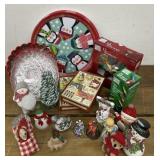 Christmas tree topper cards table top pieces &