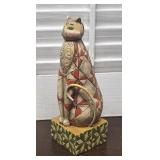 Jim Shore Heartwood Creek "Abraham" Cat Figurine
