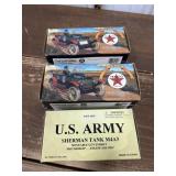 U.S. Army Sherman Tank, Texaco Maxwell Touring