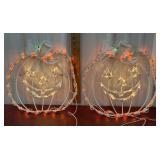 2 Pumpkin Lights