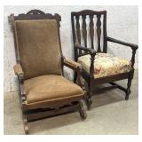 Platform Rocker & Armchair
