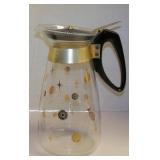 Mid Century PYREX Atomic Starburst Glass 10 Cup