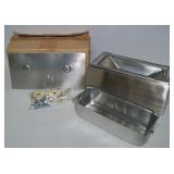 Mid Century Modern Stainless Steel Wall Mounted