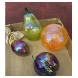 Glass fruit