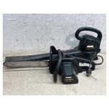 Electric Leaf Blow & Chain Saw